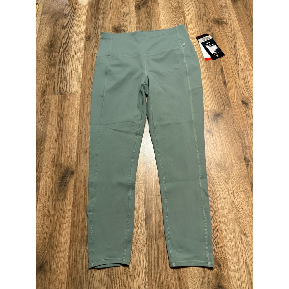 Skechers Leggings Womens Size Medium Green GOwalk GOFLEX High Waisted NWT